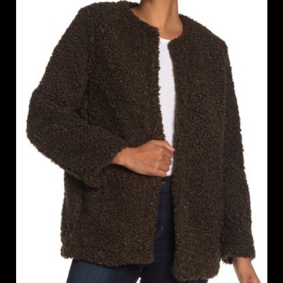 Faux Shearling Jacket - Picture 1 of 3